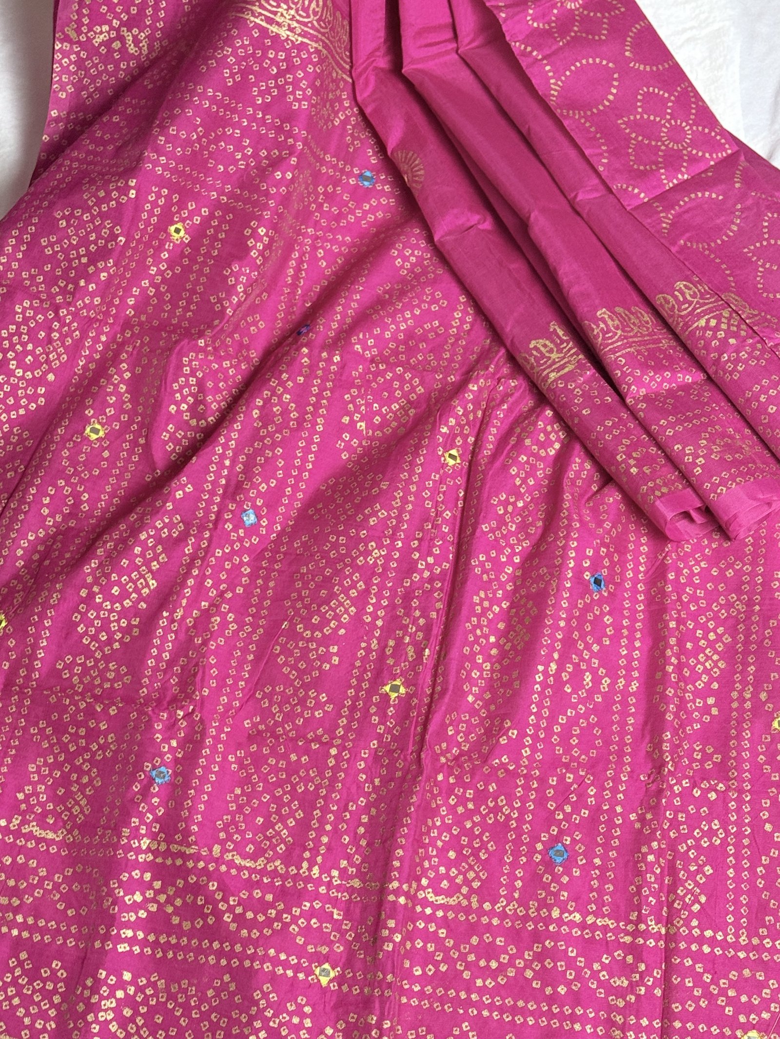 রাণী গোলাপি চণ্ডী কটন শাড়ি - Image 2