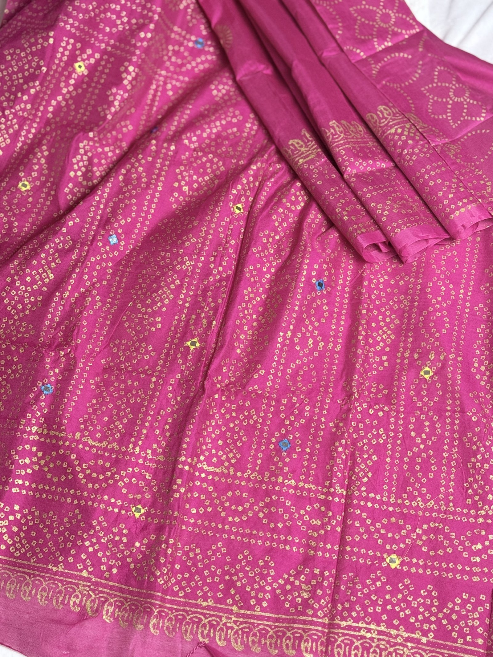 রাণী গোলাপি চণ্ডী কটন শাড়ি - Image 3